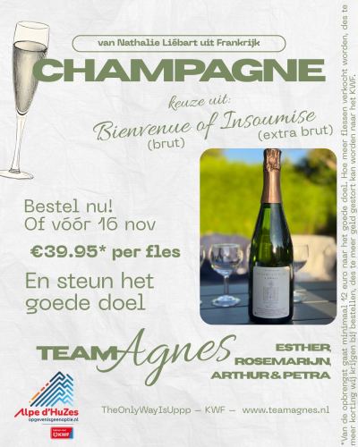 Foto 1 bij actie: Champagne (AFGEROND)